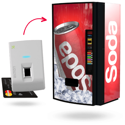 Prístupový terminál Aktion umožňuje vyzdvihnúť tovar z nápojových automatov