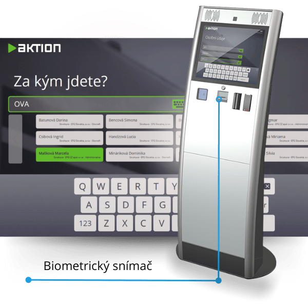 Automatický samoregistračný kiosk Aktion úplne nahradí vrátnika
