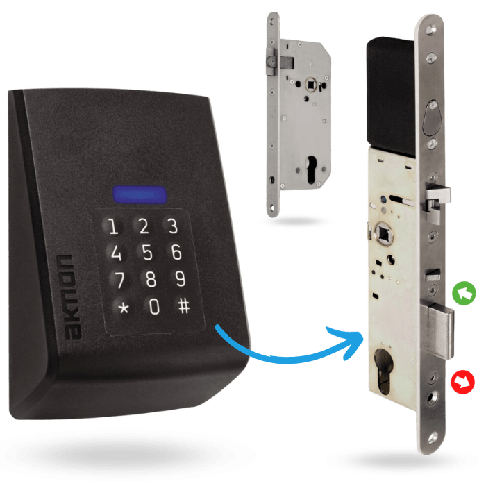 Prístupový systém Aktion pre bytové domy dokáže otvoriť dvere bez kľúča