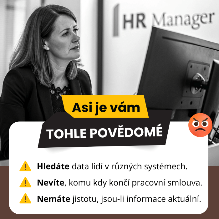 Aktion pomáha manažérom ľudských zdrojov udržiavať aktuálne údaje o zamestnancoch