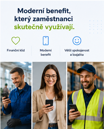 Moderný benefit, ktorý zamestnanci využívajú.