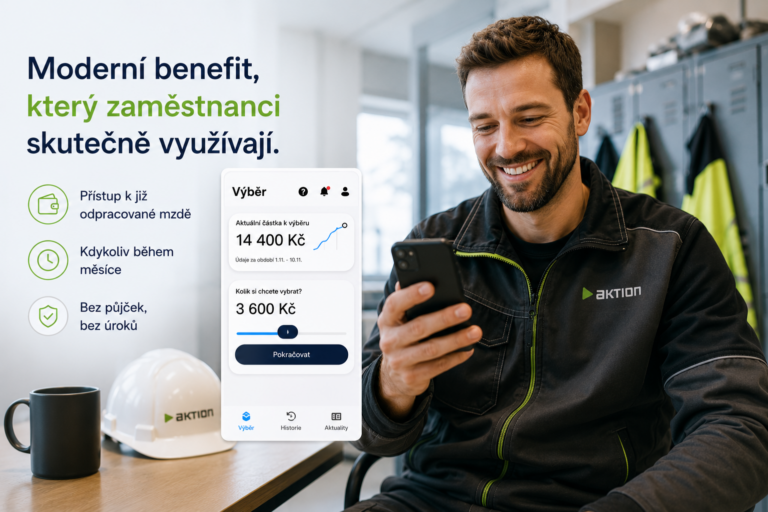 Výplata kedykoľvek s Aktionom