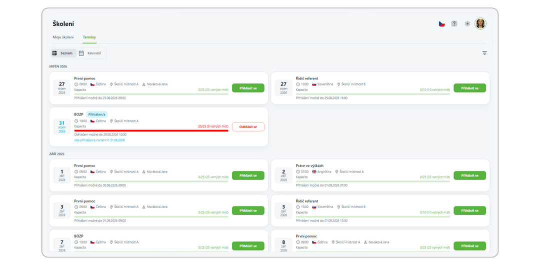 Nová akcia eNEXT – voľné termíny školení